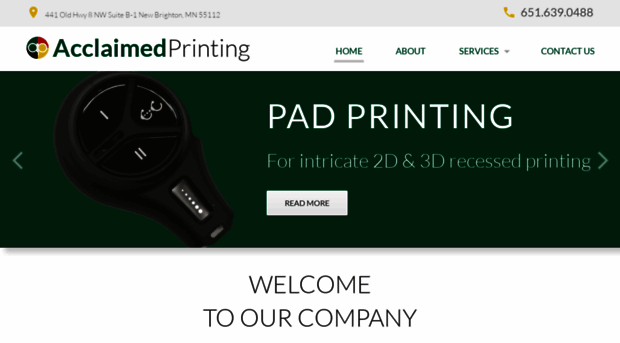 acclaimedprinting.com