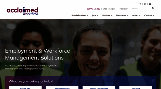 acclaimedworkforce.com.au