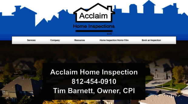 acclaimhomeinspection.com