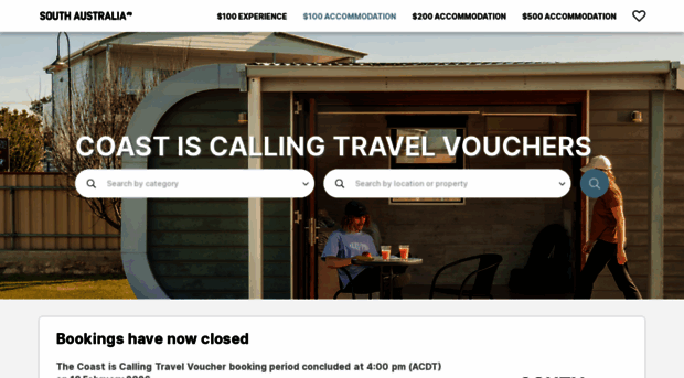 accommodation100.southaustralia.com