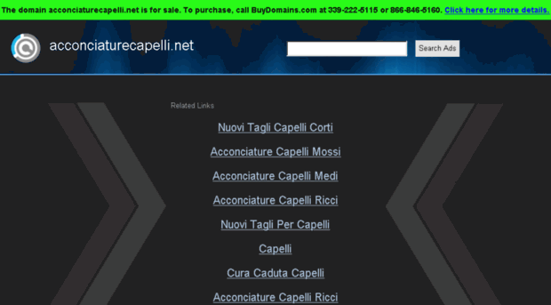 acconciaturecapelli.net
