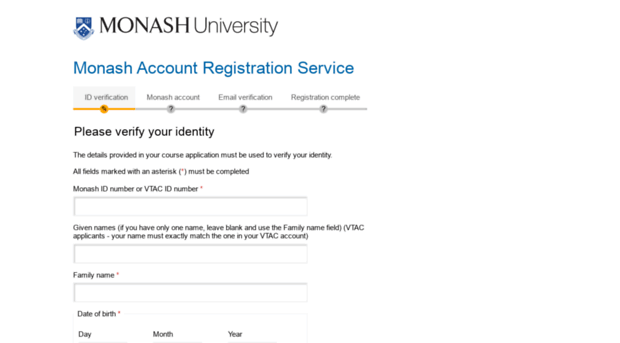 account-registration.monash.edu