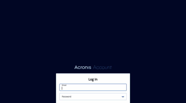 account.acronis.com