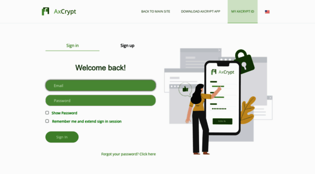 account.axcrypt.net