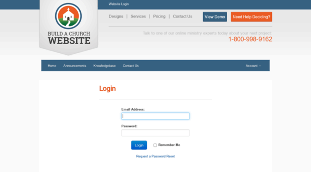 account.buildachurchwebsite.com