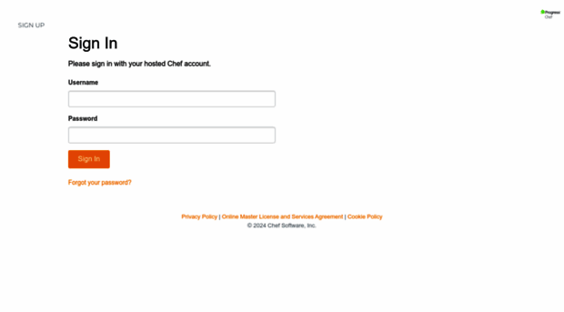 account.chef.io