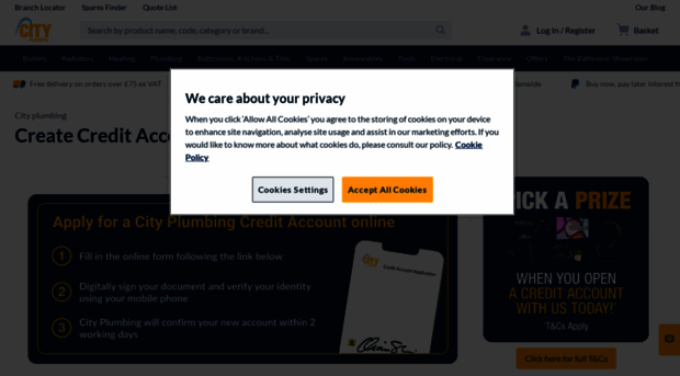 account.cityplumbing.co.uk