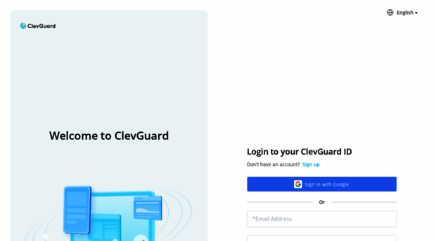 account.clevguard.org