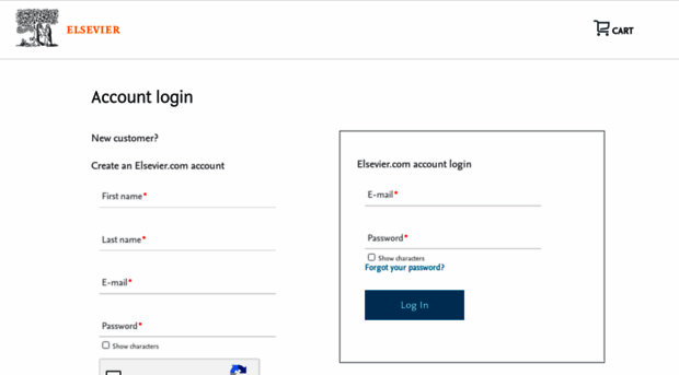 account.elsevier.com - Signup | Login | Elsevier - Account Elsevier