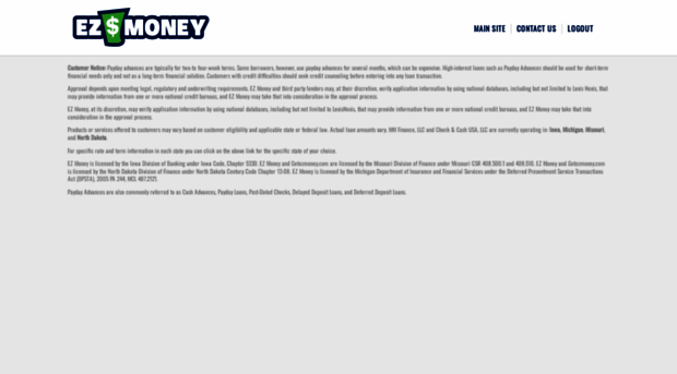 account.getezmoney.com