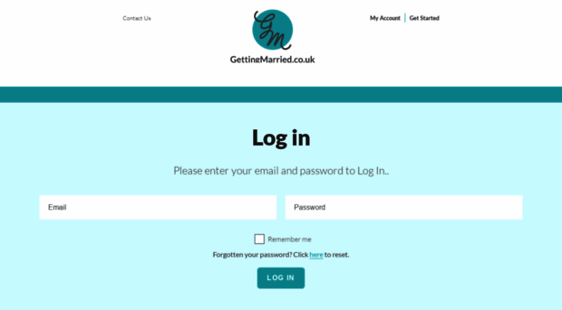 account.gettingmarried.co.uk