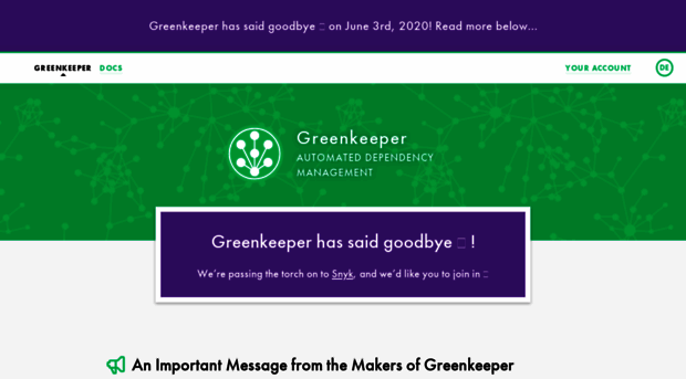 account.greenkeeper.io