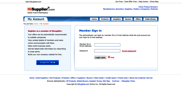 account.hisupplier.com