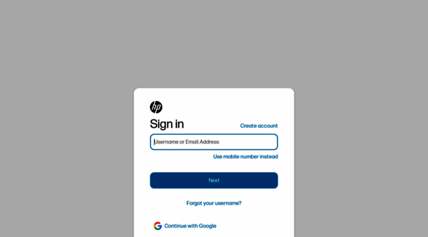 account.hp.com - Account Hp
