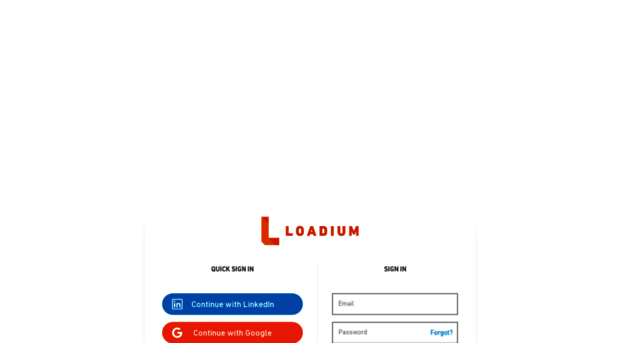 account.loadium.com