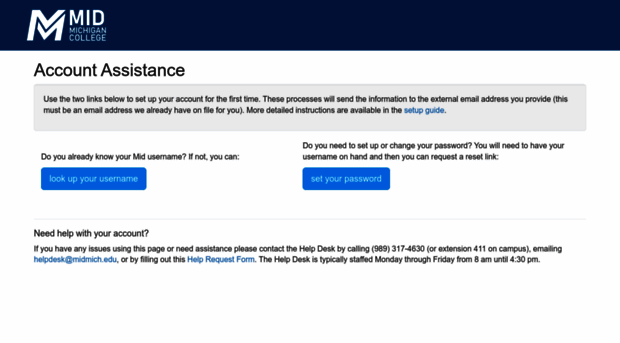 account.midmich.edu