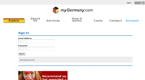 account.mygermany.com