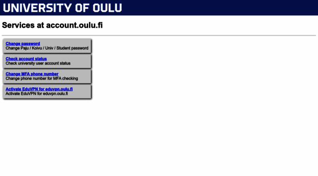 account.oulu.fi