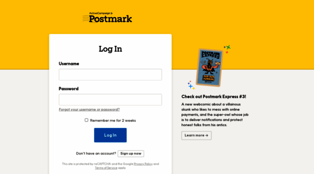 account.postmarkapp.com