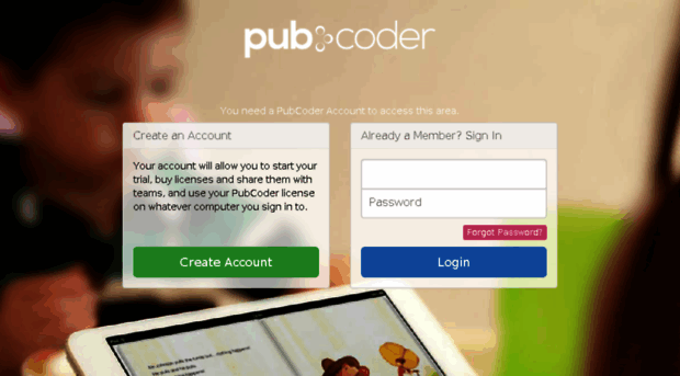 account.pubcoder.com