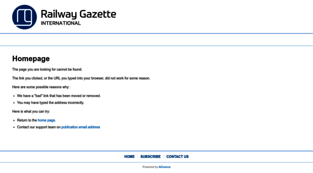 account.railwaygazette.com