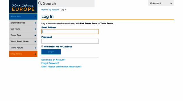 account.ricksteves.com