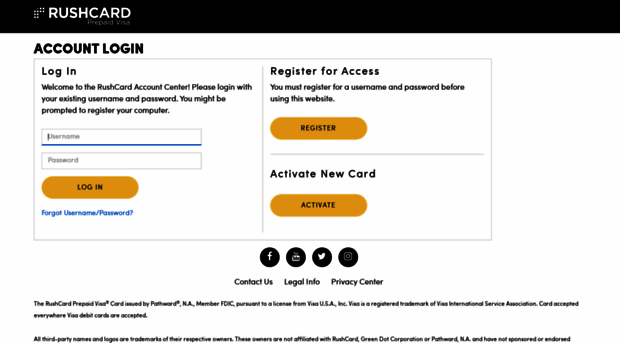 account.rushcard.com
