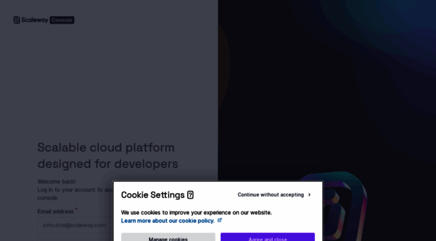 account.scaleway.com