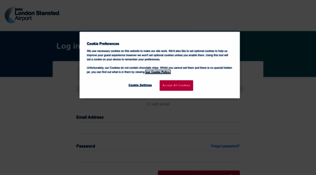 account.stanstedairport.com
