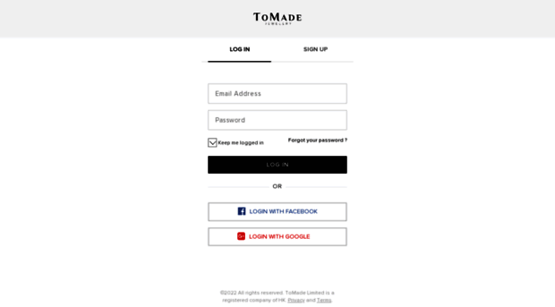 account.tomade.com