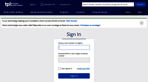 account.torontopubliclibrary.ca