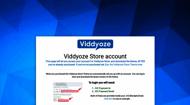 account.viddyozestore.com