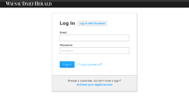 account.wausaudailyherald.com