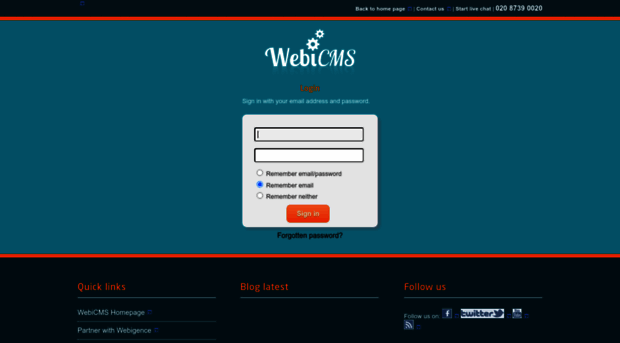 account.webicms.com