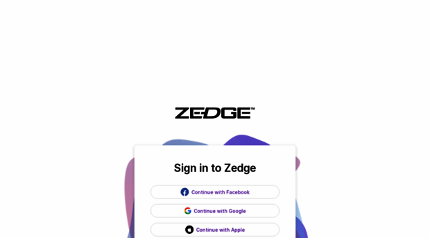 account.zedge.net