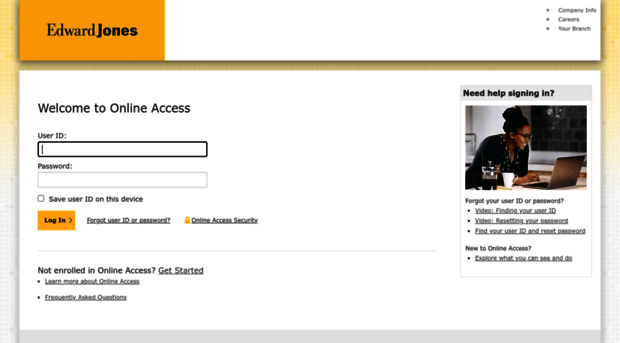 edward jones online account access
