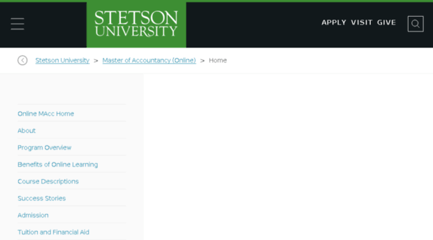 accountingonline.stetson.edu