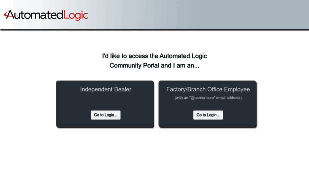 accounts.automatedlogic.com