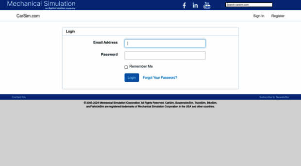 accounts.carsim.com