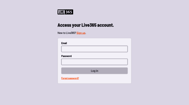 accounts.live365.com