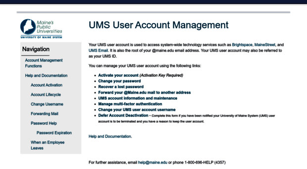 accounts.maine.edu