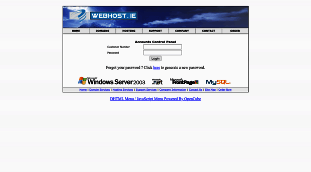 accounts.webhost.ie