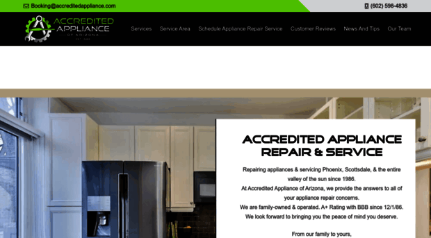 accreditedappliance.com