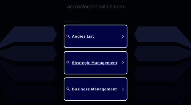 accroalorganisation.com