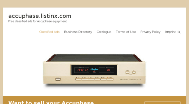 accuphase.listinx.com