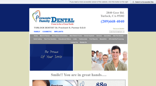 accuratefamilydental.com