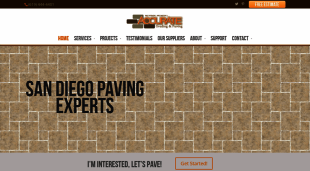 accurategradingandpaving.com