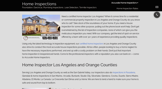 accuratehomeinspectors.net