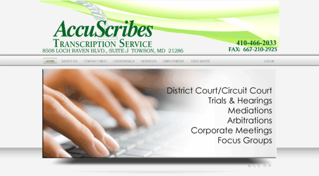 accuscribes.net