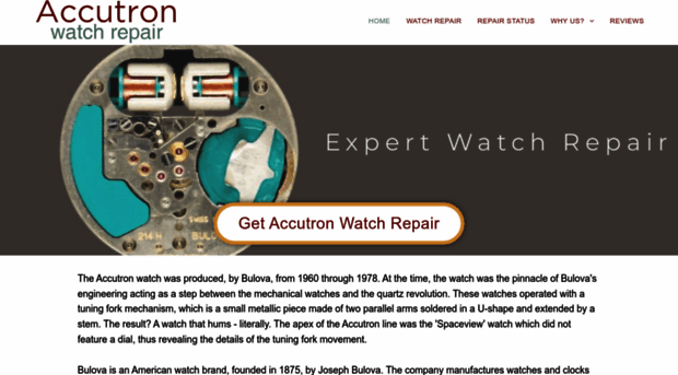 accutronwatchrepair.net